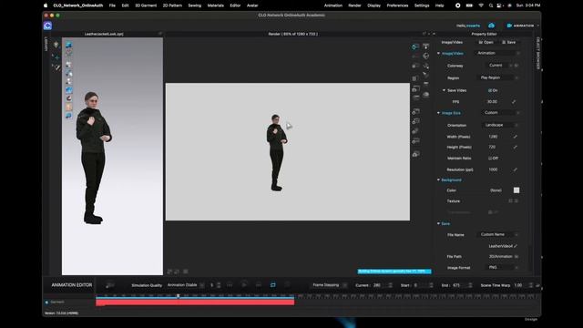 How to Render Animation in CLO 3D 7.0--Adding 3D Environments смотреть онлайн