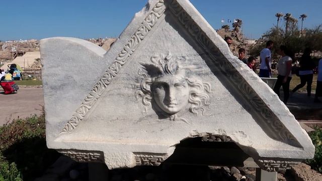 Caesarea National Park: travel vlog from Israel смотреть онлайн