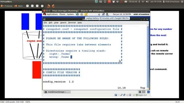 Remote Backup of Linux Servers using rsnapshot utility смотреть онлайн