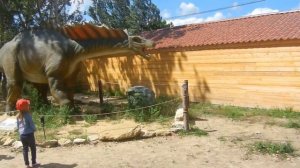 Прогулка в Динопарк, древние чудовище, динозавры, Анапа. DinoPark