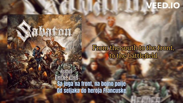 Sabaton-The First Soldier (Srpski prevod) смотреть онлайн