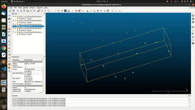 Simple ICP(Iterative Closest Point) algorithm test смотреть онлайн