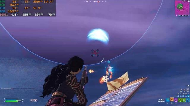 Fortnite late game arena solos RTX 3060 + i5 12400F Benchmark Dx11 смотреть онлайн