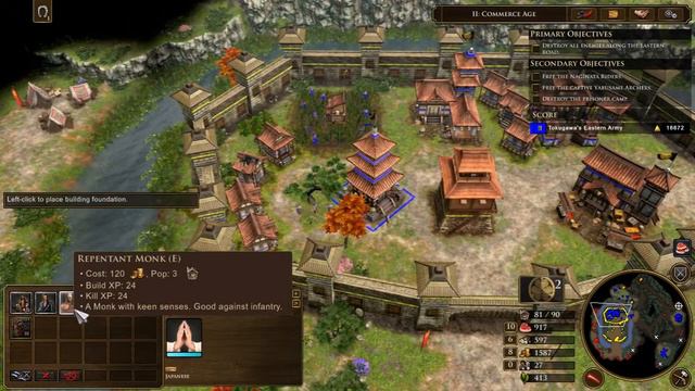 Age of Empires III Definitive Edition - Japan (The Asian dynasty) - Mission 4 -Last Stand At Fushim смотреть онлайн
