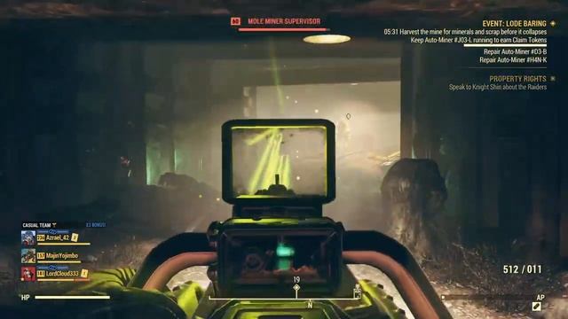Fallout 76 - Reuben's safe key / Event: Lode Baring смотреть онлайн