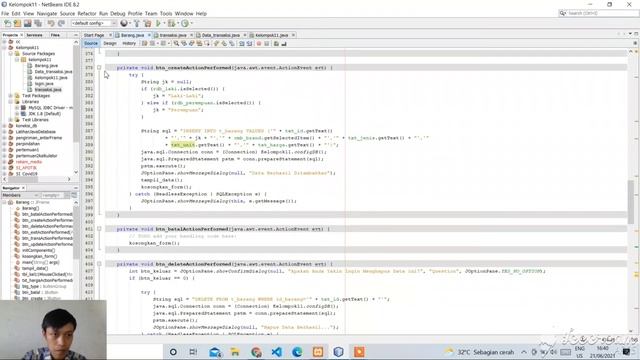 CRUD Java Netbeans Mysql with Login смотреть онлайн