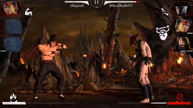 Приёмы классического Лю Кана Mortal Kombat X Mobile. смотреть онлайн