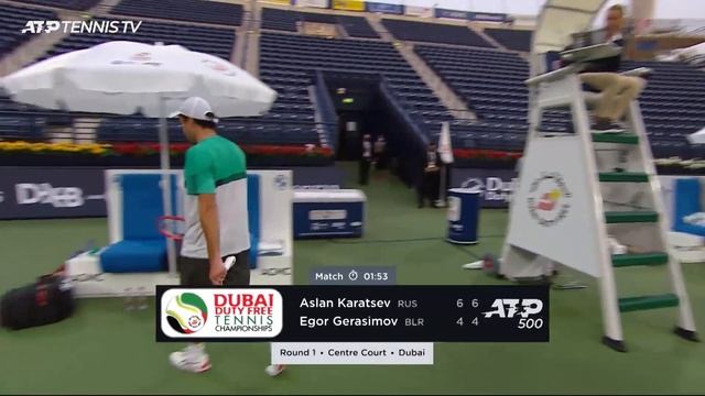 Highlights: Nishikori, Karatsev, Jaziri, Popyrin Advance - 2021 Dubai Duty Free Tennis Championship смотреть онлайн