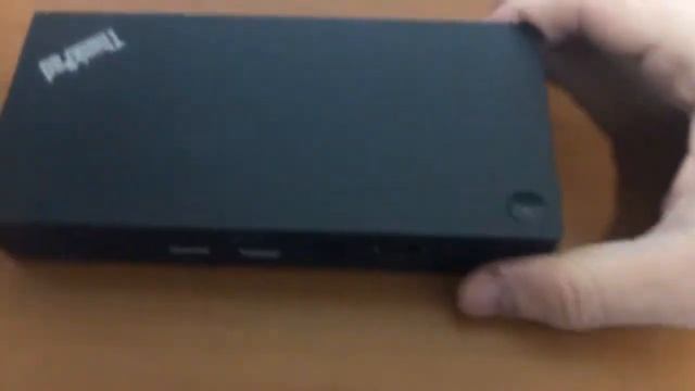 Dock  Lenovo ThinkPad USB C Dock Gen 2 Unboxing Portugues