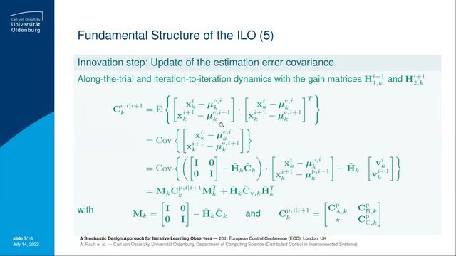 A Stochastic Design Approach for Iterative Learning Observers смотреть онлайн