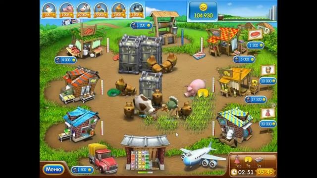 Прохождение игры Весёлая ферма 2 PC Часть 29 (Костюмная 6 на золото) смотреть онлайн