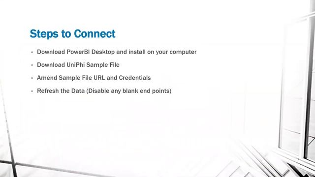 UniPhi and Power BI - Basics Part I смотреть онлайн