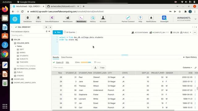 SQL ORDER BY | Sorting data | Sorting records based on multiple columns смотреть онлайн
