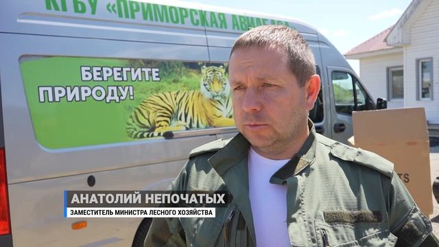 Приморские лесные пожарные получили новую технику.