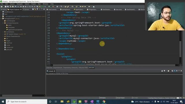 JdbcUserDetailsManager With MySql in Spring Security | Spring Security Tutorial | Ep.11 смотреть онлайн