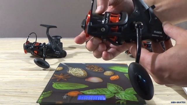Катушки с байтраннером Kaida MHR-02. смотреть онлайн