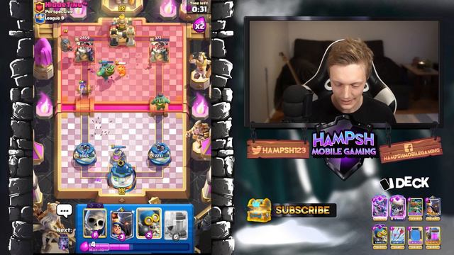 ♻️NEW Goblin Giant-Cycle Deck is CRAZY Clash Royale Right Now смотреть онлайн
