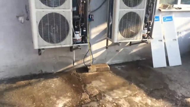 Кондиционер Midea 60 режим оттайки наружного блока и переход на обогрев смотреть онлайн
