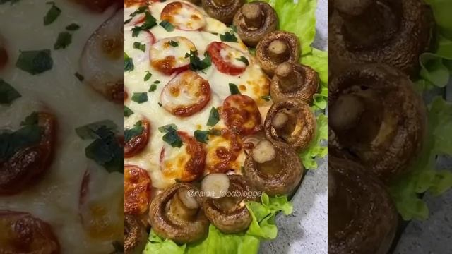 Горбуша запечённая с грибами ? смотреть онлайн