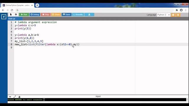 Python Lambda Function | Anonymous Function смотреть онлайн