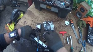 Partner 360S нет тяги(как самому заменить ведущую звездочку на бензопиле)