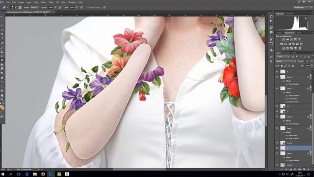 Photoshop Tutorial | Awesome Flower Portrait+STOCK смотреть онлайн