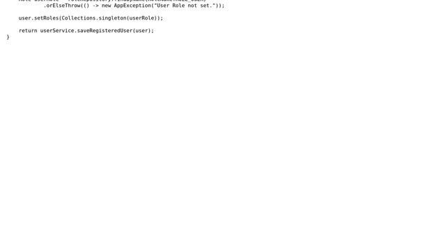 Code Review: User registration - Controller, service and repository layers in Spring framework смотреть онлайн