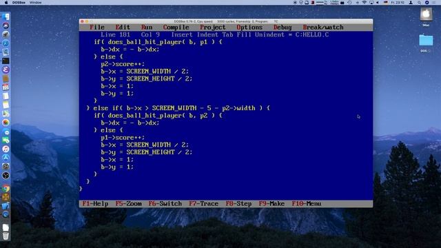Let's Code MS DOS 0x05: Game Mechanics смотреть онлайн