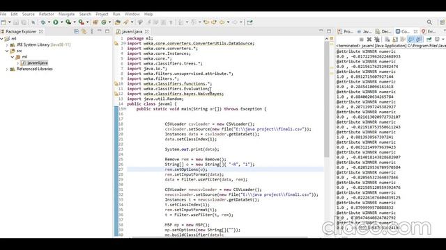 Automatic Optimal selection of the MLA/MP candidate in java using machine learning смотреть онлайн