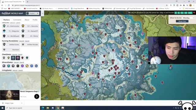 CRIMSON AGATE , PRECIOUS / LUXURIOUS CHESTS, STAR SILVER LOCATIONS - DRAGONSPIRE - GENSHIN IMPACT смотреть онлайн