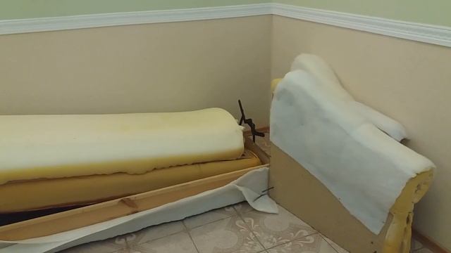 Ремонт дивана своими рукам!!!Как отремонтировать диван ...Как я победила диван! смотреть онлайн