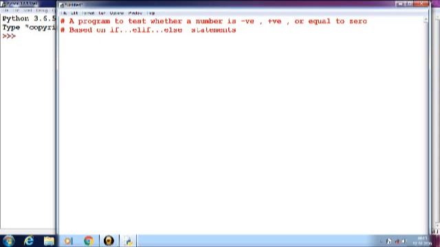 if..elif..else statement in Python смотреть онлайн