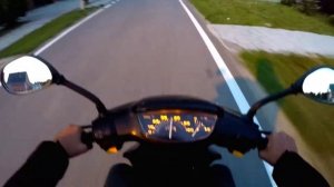 ЗАМЕРИЛ МАКСИМАЛЬНУЮ СКОРОСТЬ СКУТЕРА? ПОКАТУШКА НА HONDA DIO