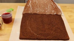 Обалденный БИСКВИТНЫЙ РУЛЕТ "Шоколад - Вишня"