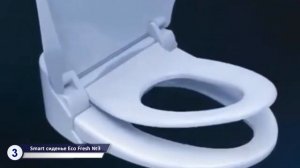 ТОП-5 умных сидений крышек-биде для унитазов Eco Fresh с Алиэкспресс