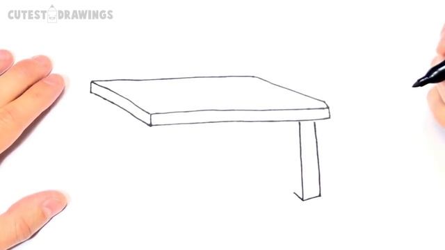 How to draw a Table Step by Step | Easy drawings смотреть онлайн