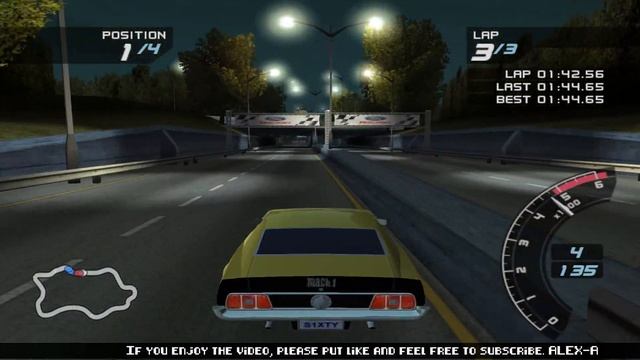 Ford Mustang Mach I (1973) - City Highway [ Ford Racing 3 | Gameplay ] смотреть онлайн