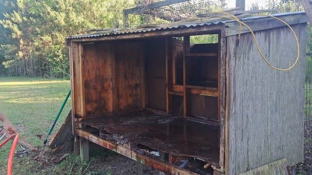 Repairing the Chicken Coop- Getting It All Cleaned Up- Groovy Vibes Farm смотреть онлайн