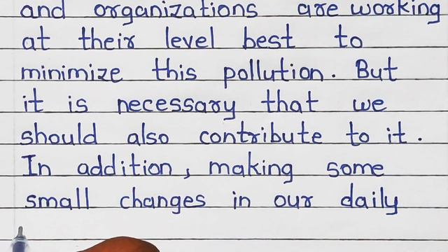 Land Pollution Essay in English | Write an Essay on Land Pollution in English | Good Handwriting смотреть онлайн
