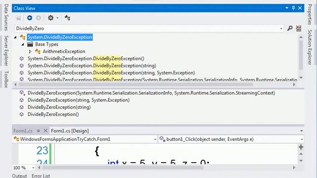 8 MTA 98 361 Understand Error Handling handling exceptions смотреть онлайн