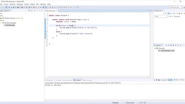 Java Boolean expressions ( Java Tutorial ) смотреть онлайн