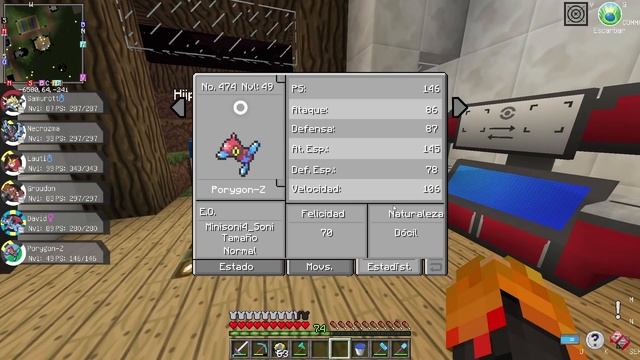 CONSIGO A PORYGON Y Sus EVOLUCIONES ? | PIXELMON PLATINO #20 MINECRAFT POKEMON MOD 1.12.2