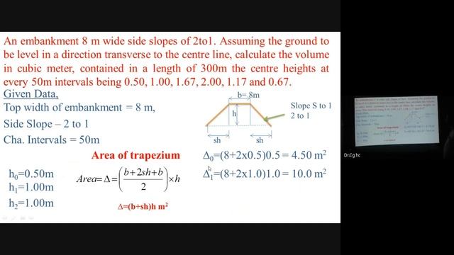 Day 34 - Computation of Areas and Volumes (Surveying-I, 10.06.2020, 11.00 AM) смотреть онлайн