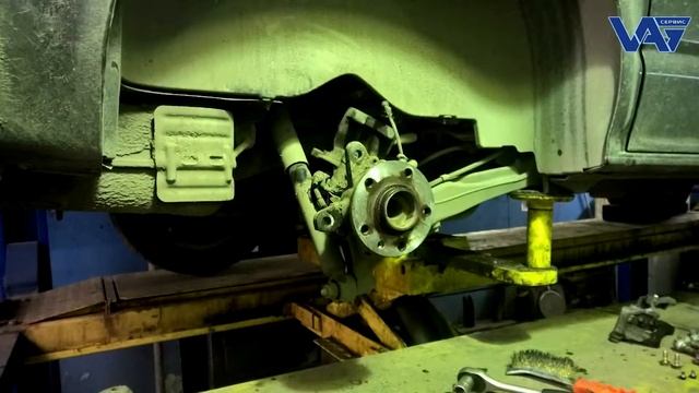 VAG Сервис - замена подшипника ступицы смотреть онлайн