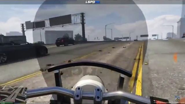 GTA 5 LSPDFR MOD (мотоцикл от 1 лица и лагающий чувак) смотреть онлайн