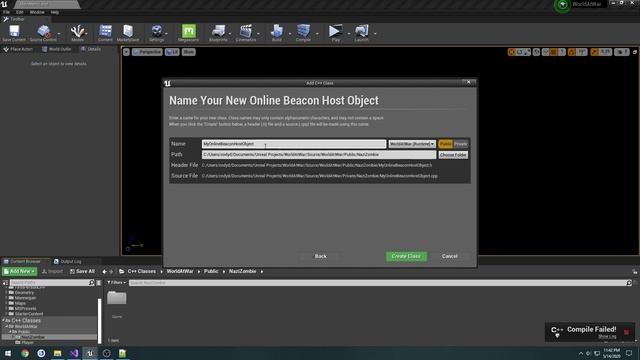 Unreal Engine C++ Nazi Zombies: 16: "Beacon: Creating Beacon Classes" смотреть онлайн