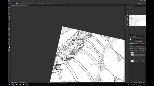 「SpeedPaint」Ouroboros | Photoshop | Drawing + Coloring Process HD смотреть онлайн