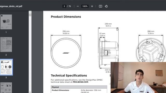 UNBOXING Bose Design Max DM6C In-Ceiling Speakers смотреть онлайн