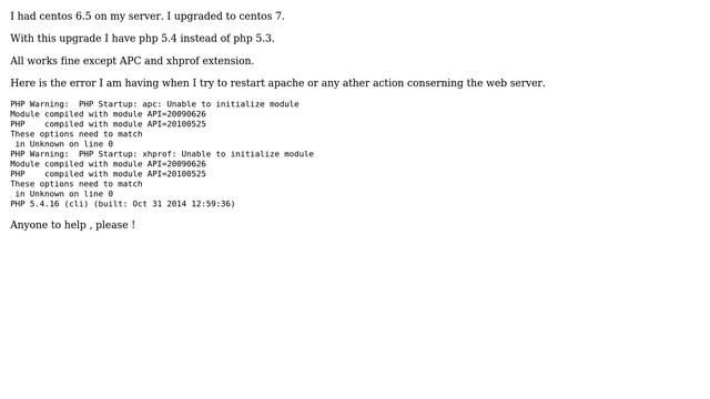 DevOps & SysAdmins: APC not working after centos and php upgrade смотреть онлайн