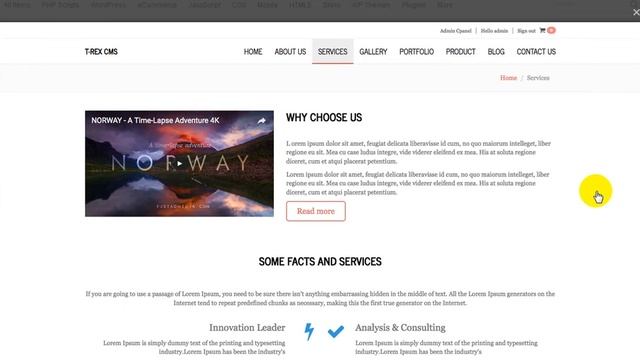Free Download T-rex CMS: Drag And Drop Build Site v1.5.4 смотреть онлайн